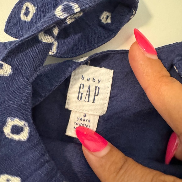 3T Gap Navy blue Gap Dress - Picture 3 of 5